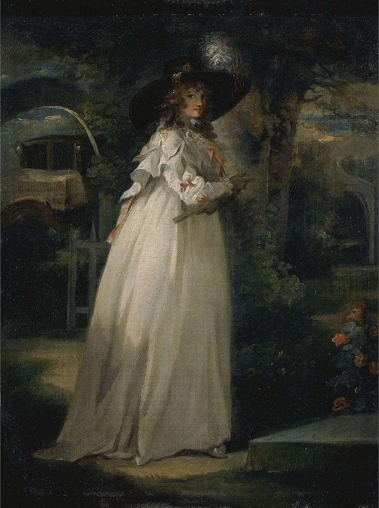 Ritratto di una ragazza in un giardino - Yale Center for British Art